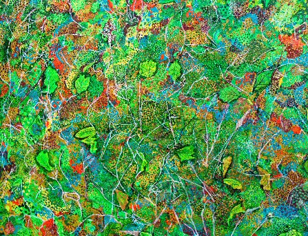 Green Fuse. Mixed media on canvas. 80x100cms Green Fuse. Mixed media on canvas. 80x100cms